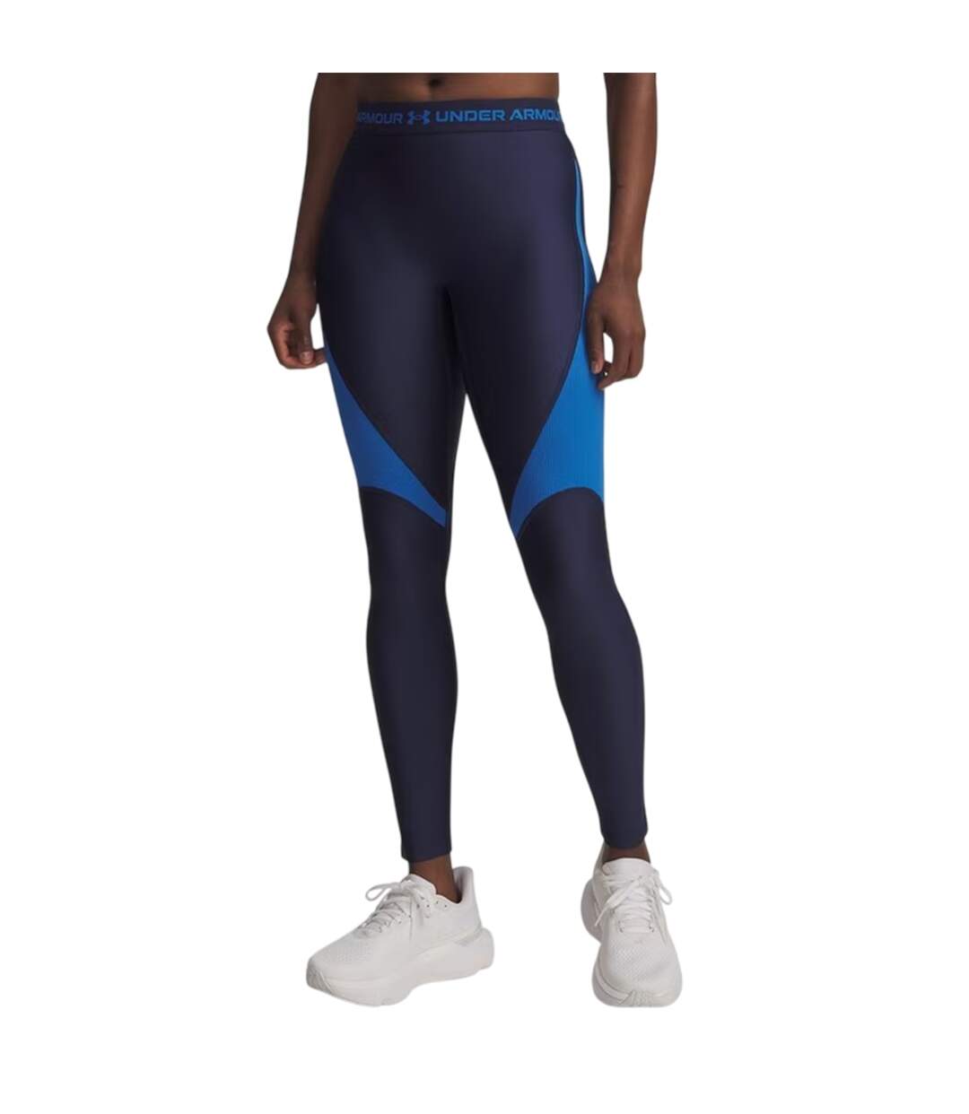 Legging Motif/style Côtelé Femme Bleu Under Armour-2