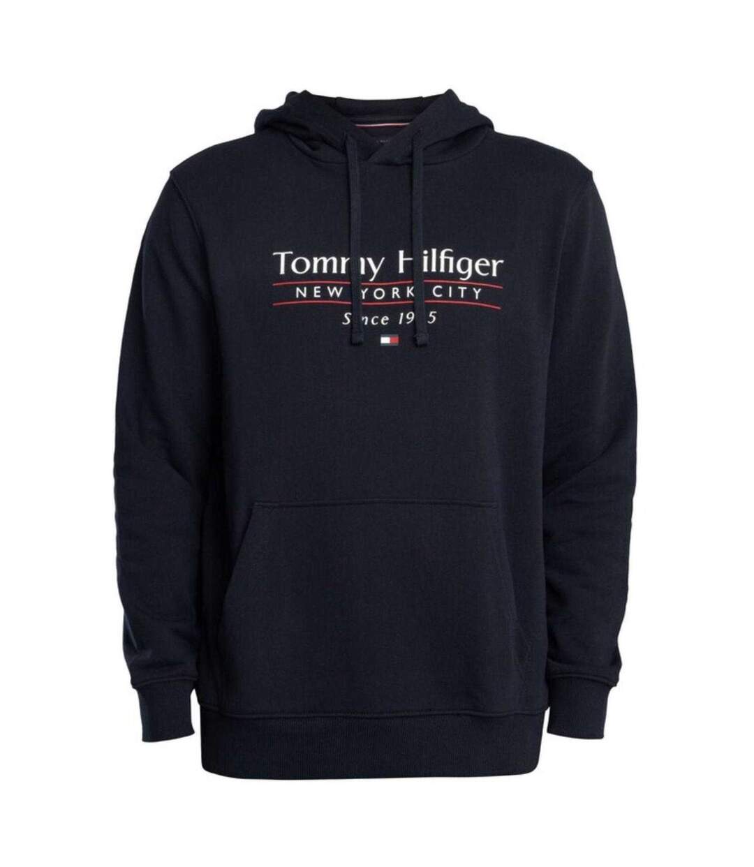 Sweat À Capuche Homme Bleu Marine Tommy Hilfiger-2
