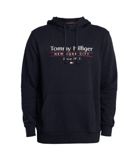 Sweat À Capuche Homme Bleu Marine Tommy Hilfiger