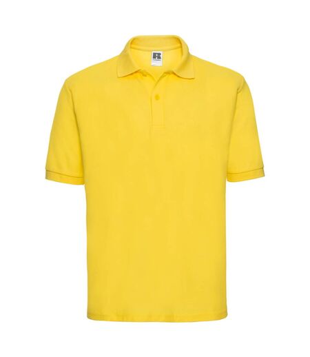 Polo Classic Homme Jaune Russell