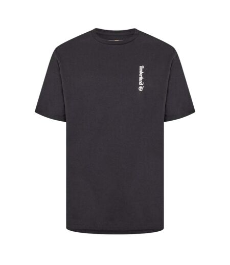 T-shirt Motif/style Logo Homme Noir Timberland