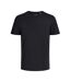 x3 t-shirts blanc/gris/noir homme jack & jones underwear-2