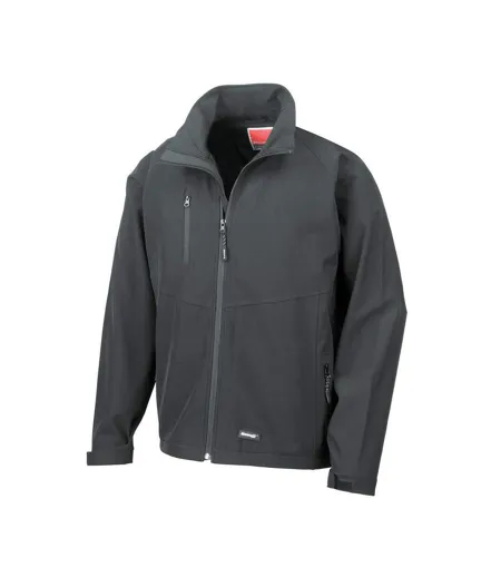 Veste Coupe-vent Respirante  Pour Homme Noir Result