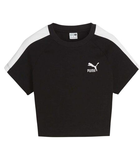 T-shirt Court Femme Noir  Puma