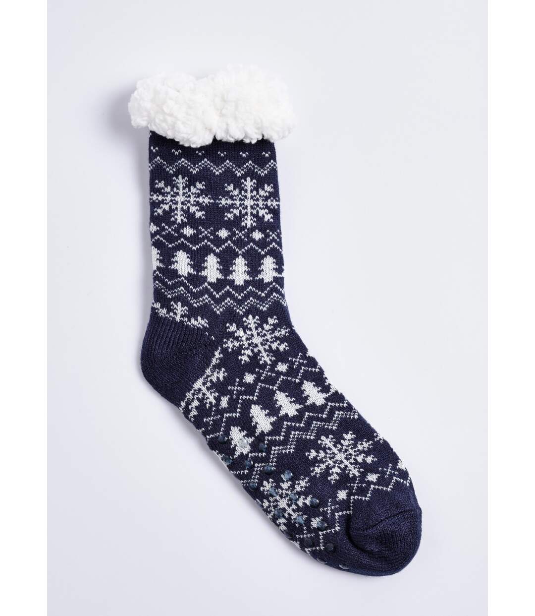 Paire de chaussettes chaudes en sherpa-2