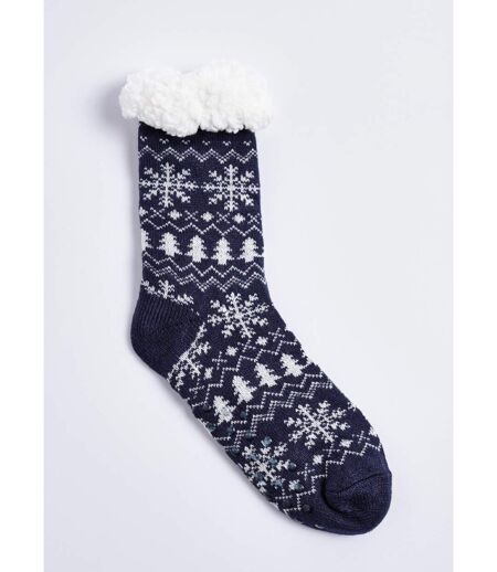 Paire de chaussettes chaudes en sherpa