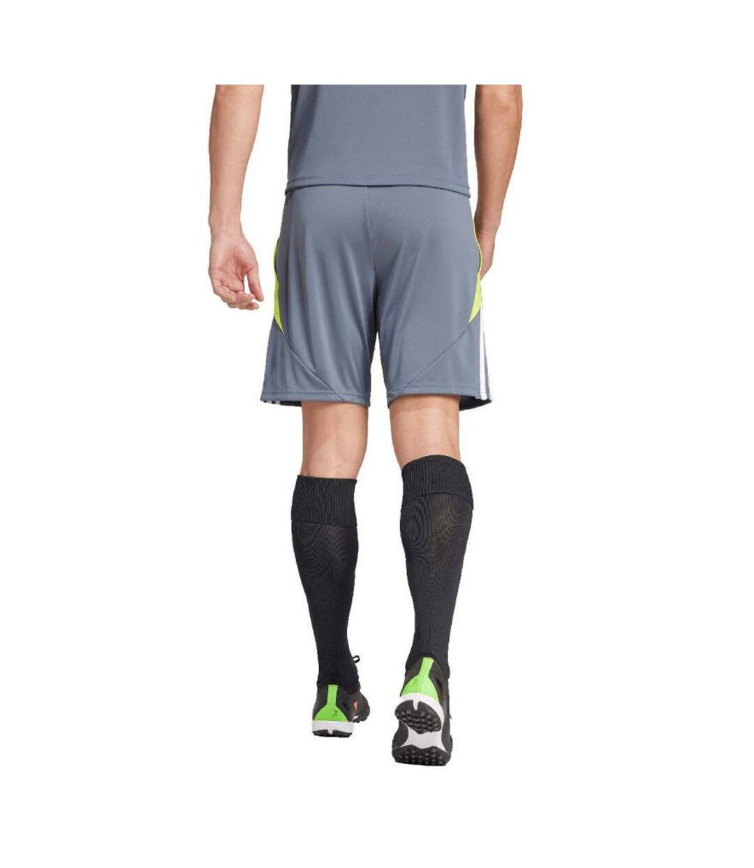 Short Tiro Homme Gris Adidas-3