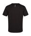 Regatta Mens Pro Reflective Moisture Wicking T-Shirt (Black) - UTRG9348