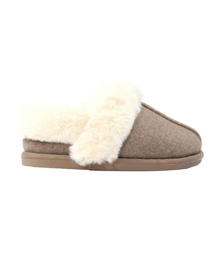 Chaussons Ember Femme Taupe Lunar