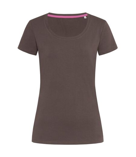 Stedman - T-shirt CLAIRE - Femmes (Marron foncé) - UTAB390