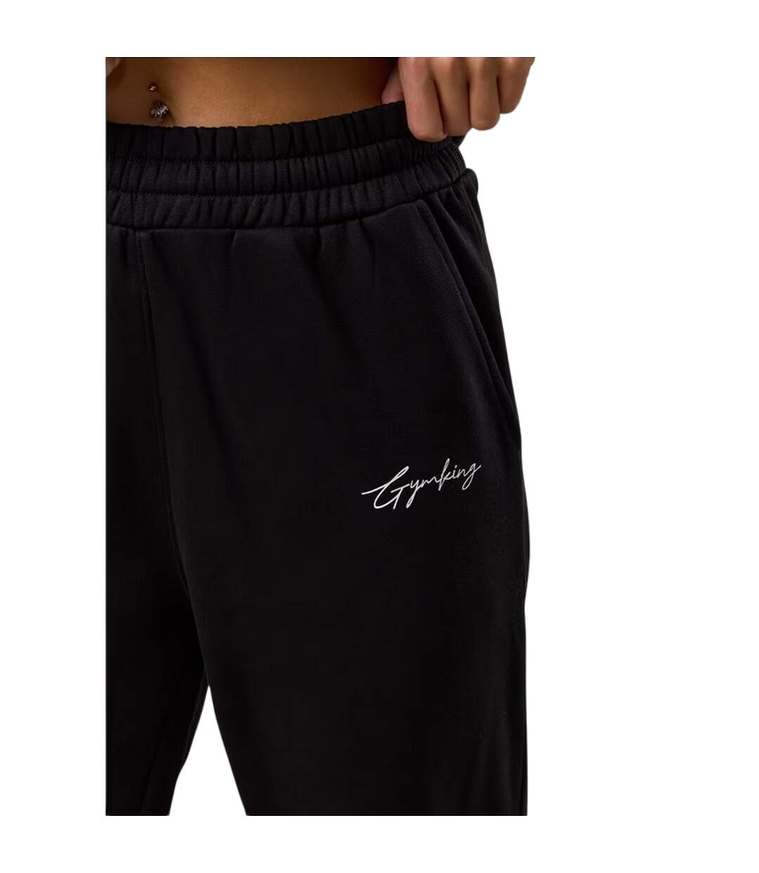 Pantalon De Jogging Femme Noir Gym King-4