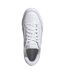 Womens/ladies Aspyre Perforated Leather Running Shoes White Silver Adidas-4