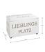 Coffre de Rangement Lieblings Platz 65cm Blanc-5