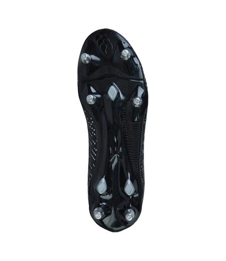 Chaussures De Rugby Pour Terrain Souple Speed Infinite Team Homme Noir Argenté Canterbury