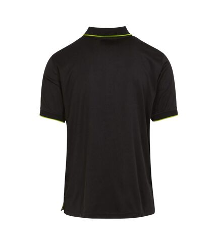 Polo navigate homme noir / vert citron Regatta Regatta