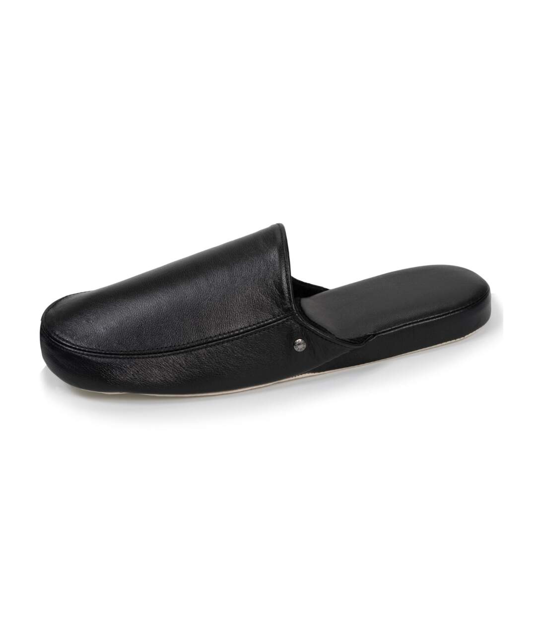Isotoner Chaussons Mules homme ultra confortables et léger en cuir-5