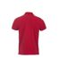 Clique Mens Classic Lincoln Polo Shirt (Red)