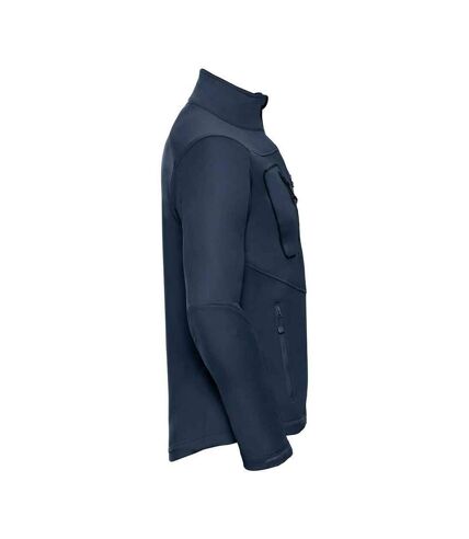 Russell Mens Sports Soft Shell Jacket (French Navy) - UTPC6337