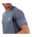T-shirt Homme Bleu Marine Adidas-3