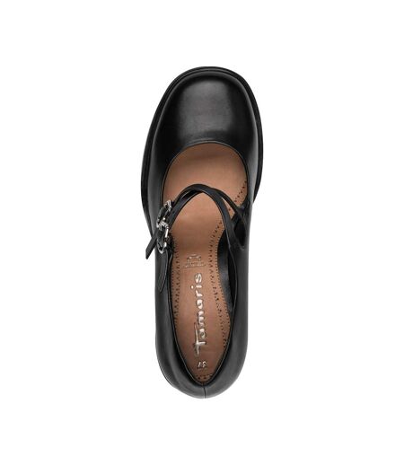 Escarpins A Talon Cuir Tamaris