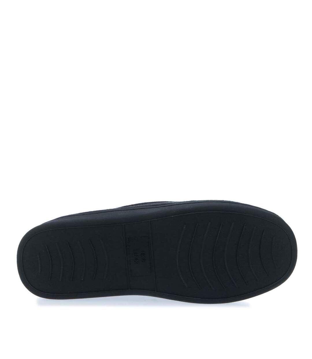 Mens Aspen Moccasin Slippers Black Lyle & Scott-3