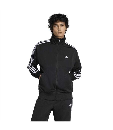Mens Firebird Track Top Black Adidas