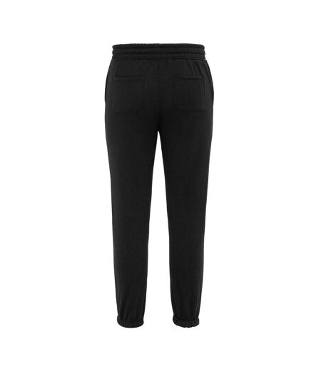 Mens Fleece Lined Jogging Bottoms Black SoulCal