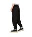 Unisex Adult Premium Combed Cotton Oversized Jogging Bottoms Black Casual Classics-2