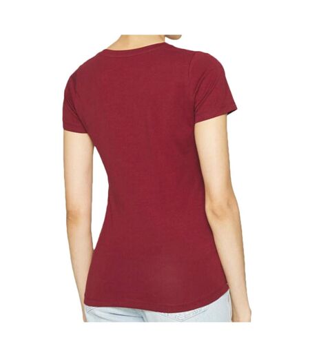 T-Shirt bordeaux femme pepe jeans virginia
