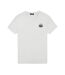T-Shirt blanc homme tbs loggy-1