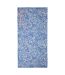 Beach towel one size bright blue Animal-1