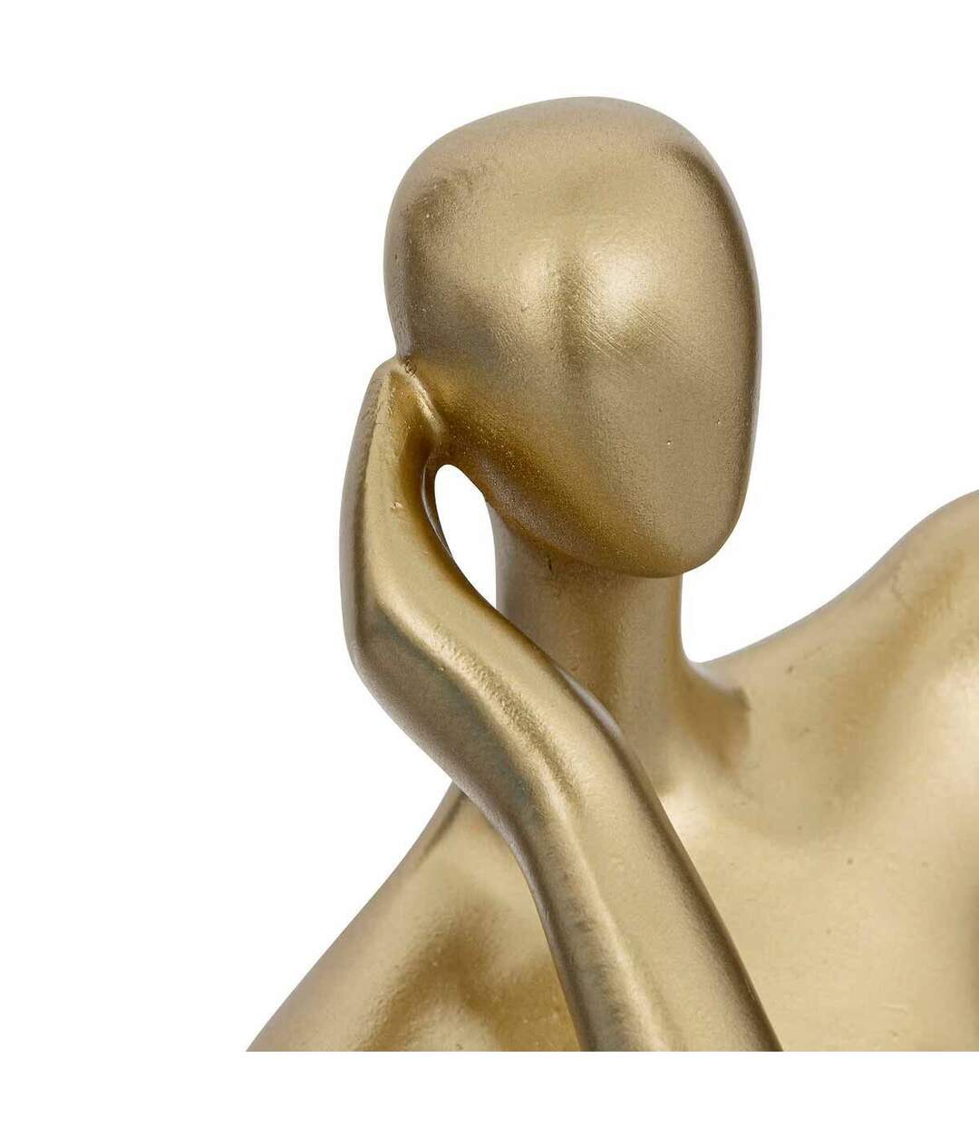Statuette Déco Femme Le Collectionneur 25cm Or-2