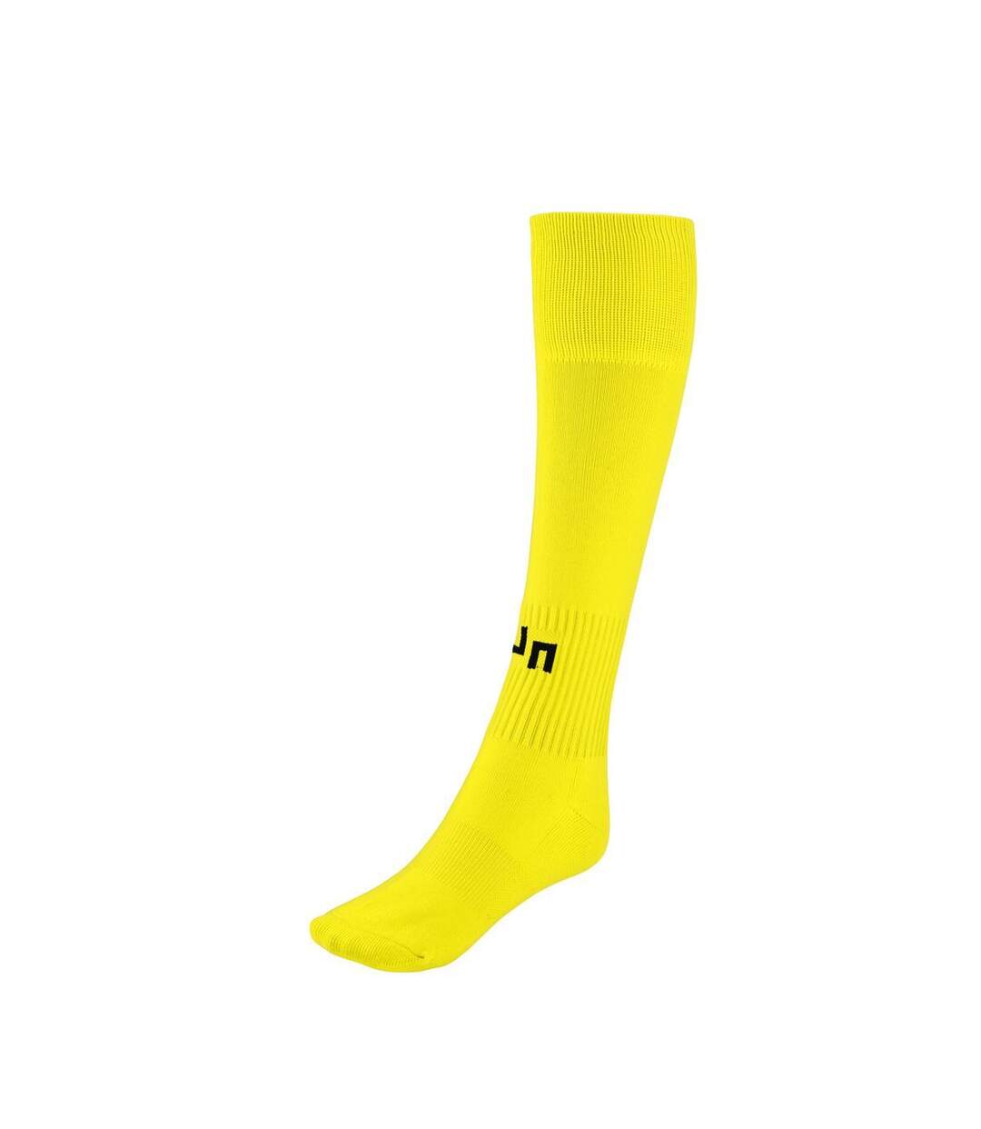 chaussettes sport unies - football - JN342 - jaune-1