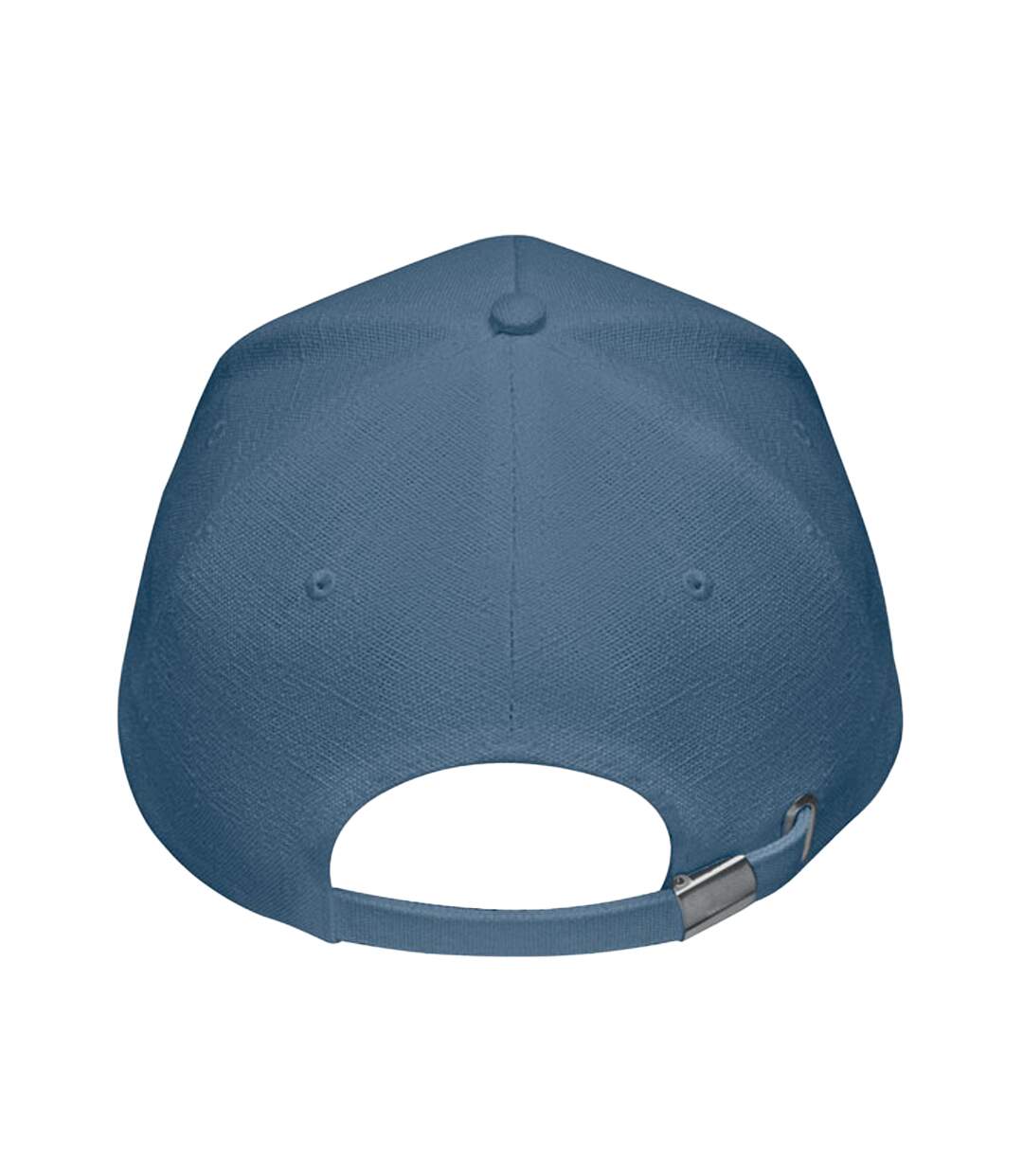 Naima Hemp Baseball Cap Blue MidOcean-2