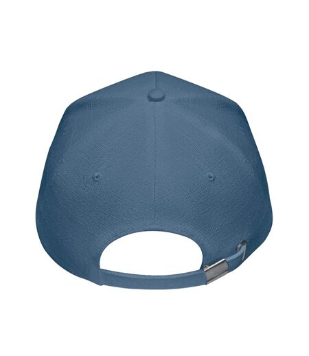 Naima Hemp Baseball Cap Blue MidOcean