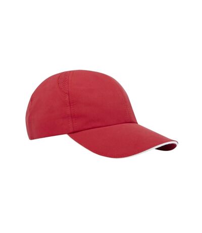Elevate NXT Morion Recycled 6 Panel Cool Baseball Cap (Red) - UTPF3745