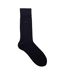 Chaussettes Motif/style Logo Brodé Adulte Bleu Foncé Boss-1