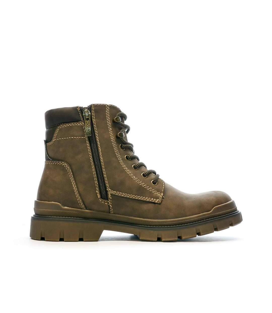 Bottines marron homme relife vifrone-2