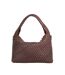 Sac Hobo Motif/style Tissage De Panier Taille Unique Marron Dune London-2
