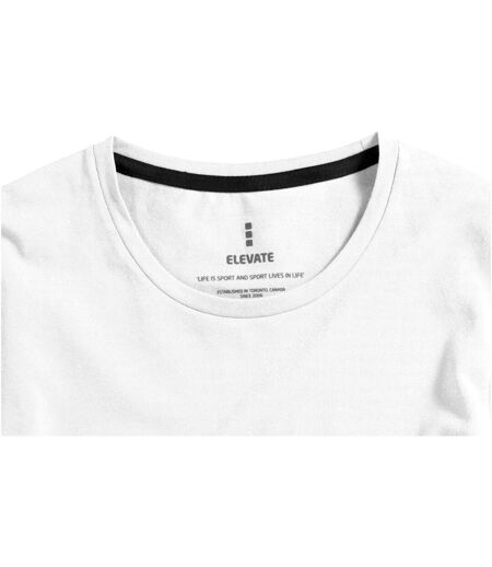 Elevate Womens/Ladies Ponoka Long Sleeve T-Shirt (White)