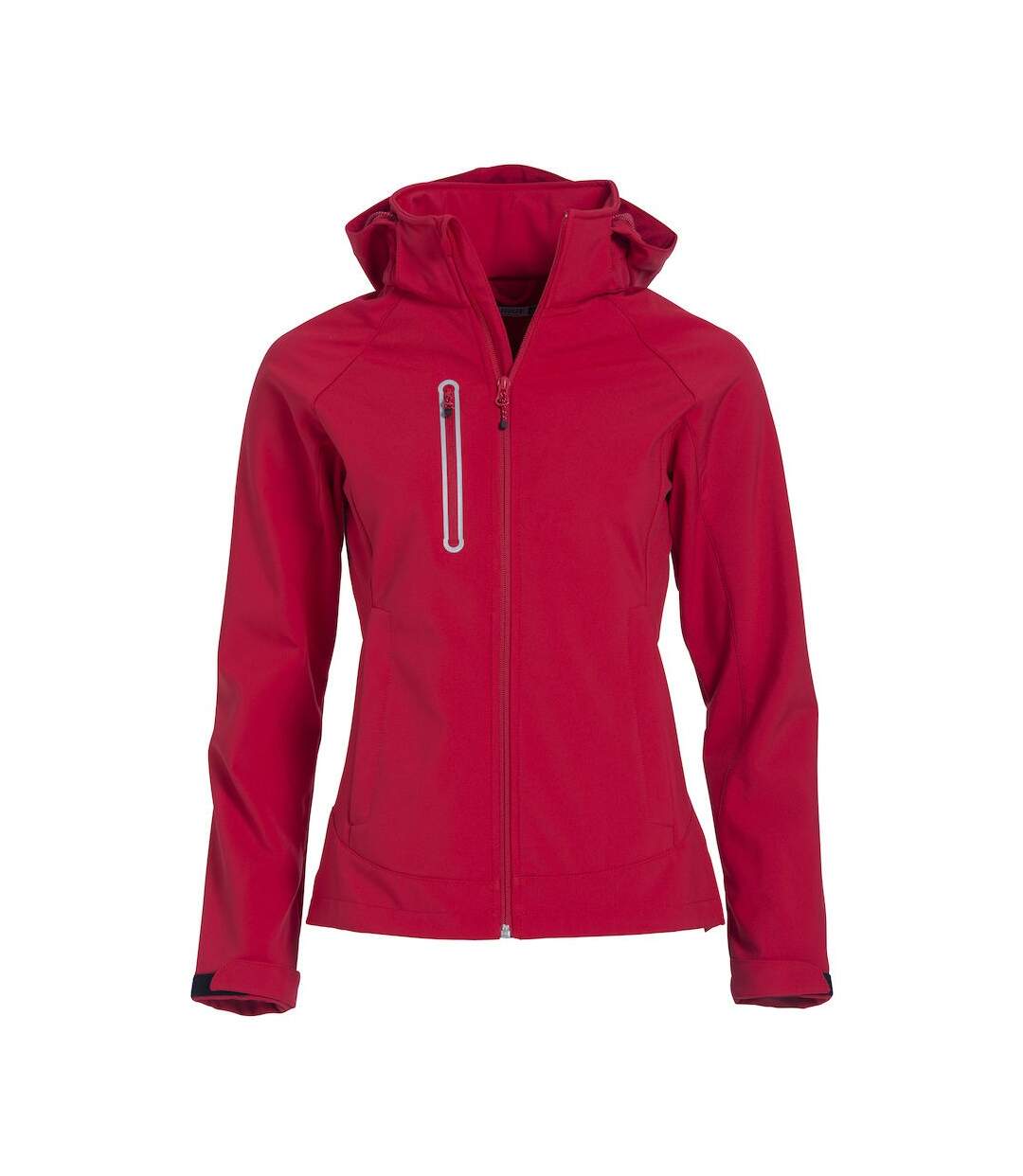 Veste softshell milford femme rouge Clique-1