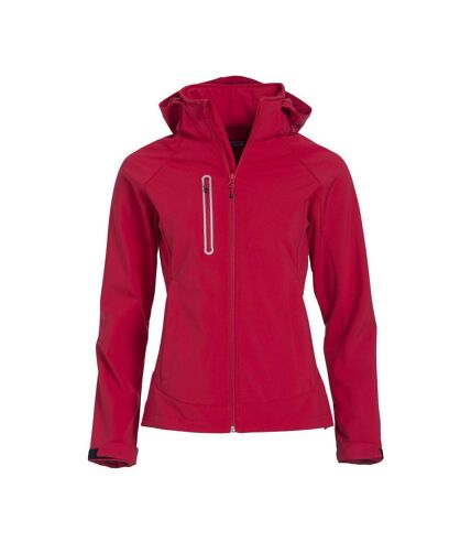 Clique Womens/Ladies Milford Soft Shell Jacket (Red)