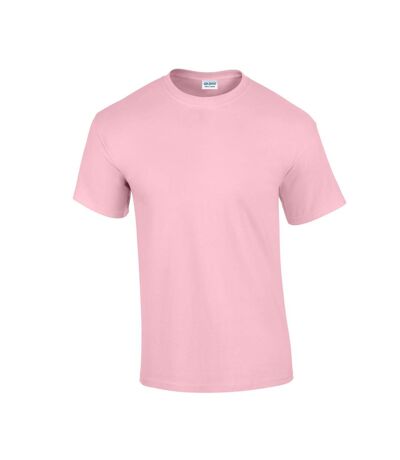 Gildan Mens Ultra Cotton T-Shirt (Light Pink)