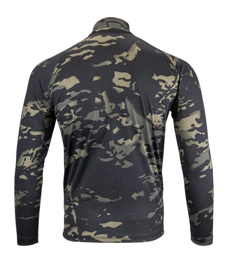 Haut De Sport Motif/style Camouflage Armour Homme Noir Viper