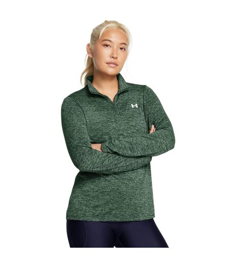 Haut Motif/style Texturé Tech Femme Vert Sombre Under Armour