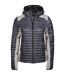 Doudoune Matelassée Femme Gris Clair Gris Chiné Tee Jays-1