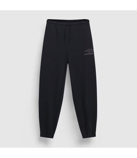 Mens Iconic Tracksuit Bottoms Black Volcanic Ash Umbro