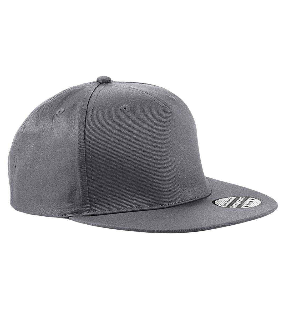 Casquette ajustable adulte gris foncé Beechfield-1