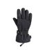 Mens edge ski gloves jet black Animal