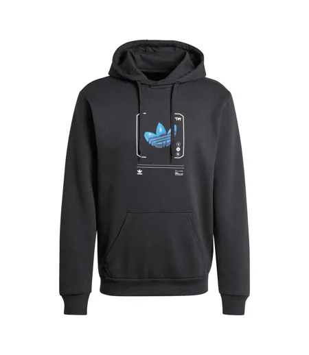 Sweat À Capuche Homme Noir Adidas